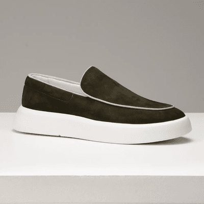 30204 NOBUCK MILITAR FLOATER OFF WHITE BOGOTA GELO... - B2C Shoes