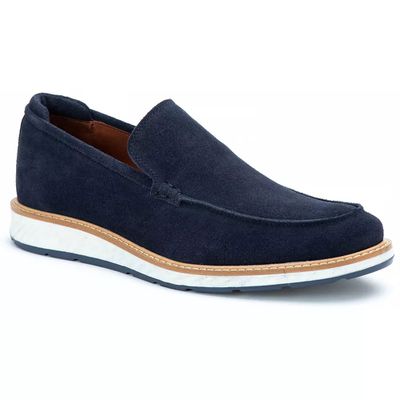 9002 Couro Premium Camurça Marinho - 9002 CAM MARI... - B2C Shoes