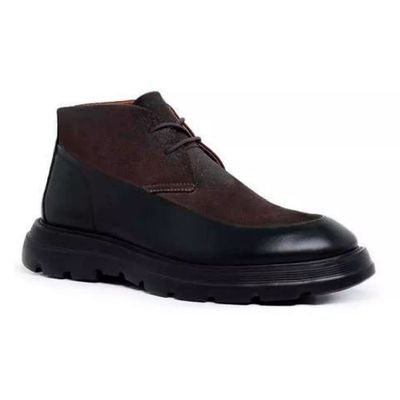 29004 FLOATER PRETO CAMURÇA CAFE EXTRA LIGHT PRETO... - B2C Shoes