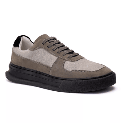 40006 SELARIA CINZA NOBUCK GRAFITE NOBUCK PRETO NE... - B2C Shoes