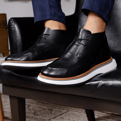 29602 FLOATER PRETO TORONTO BRANCO PRETO CINZA VIR... - B2C Shoes