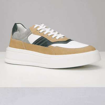 28500 FLOATER BRANCO SELARIA TAUPE FLY MILITAR CAM... - B2C Shoes