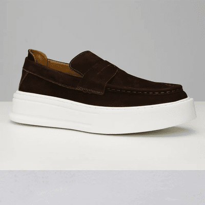28504 NOBUCK CAFE YOKOHAMA GELO - 28504 CAFE - B2C Shoes