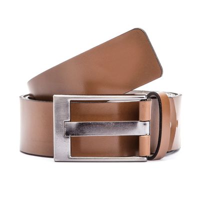 Cinto Social Masculino 100% Couro Whisky - CINTO-W... - B2C Shoes