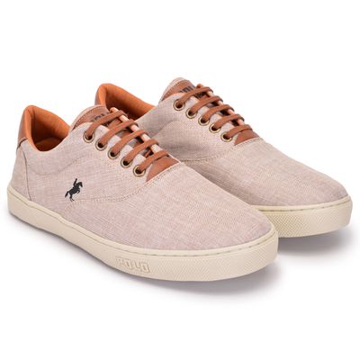 Tenis Masculino Urban Dexter 2 Solado Flex Jam Ultra-Macio - 105 Bege Claro (0100) - ZAFO