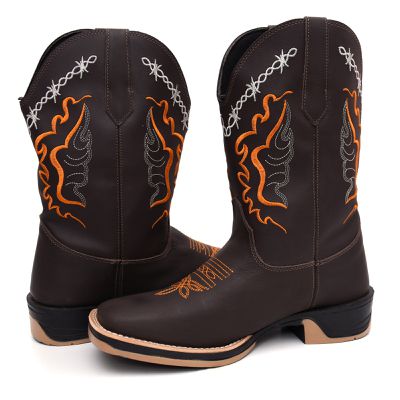 Bota Masculina Country Bordada... - ZAFO