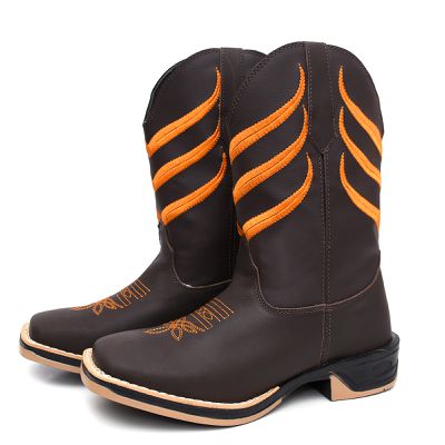 Bota Masculina Country Bordada... - ZAFO