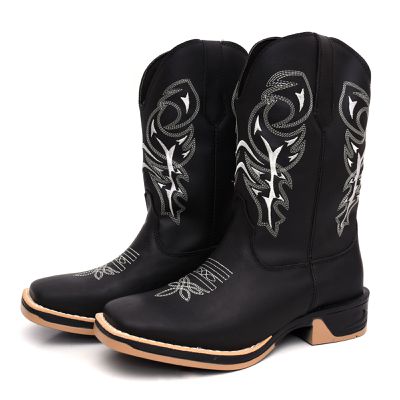 Bota Masculina Country Bordada... - ZAFO