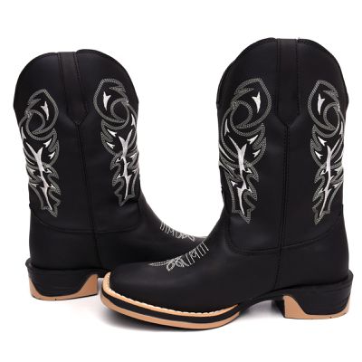 Bota Masculina Country Bordada... - ZAFO