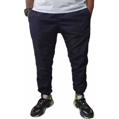Calça Tactel Masculina Com Cordão Cintura - 902 Azul Marinho (0100) - ZAFO