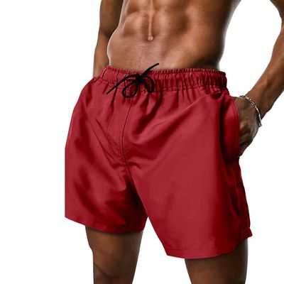 Short Masculino Moda Praia Belga - 501 Vermelho (0100) - ZAFO