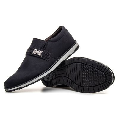 Sapato Masculino Camurça Suave... - ZAFO