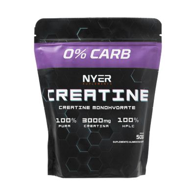 Creatina Monohidratada 100% Pura Sache 500 Gramas - 1709 Creatina Sachê 500 g - ZAFO