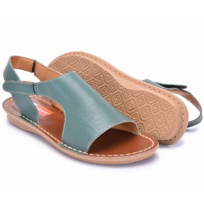 Sandalia Feminino Couro Rebeca... - ZAFO
