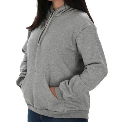 Moletom Feminino Canguru Liso ... - ZAFO