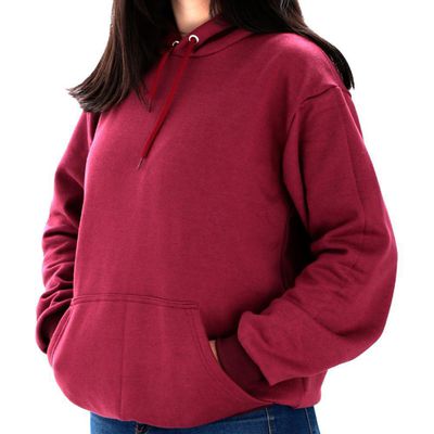 Moletom Feminino Canguru Liso ... - ZAFO
