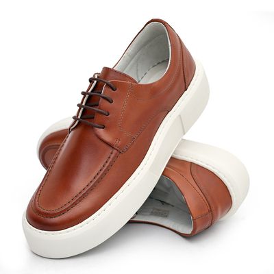 Sapato Masculino Atacador Everest Confort Castor - 1952 Castor - ZAFO