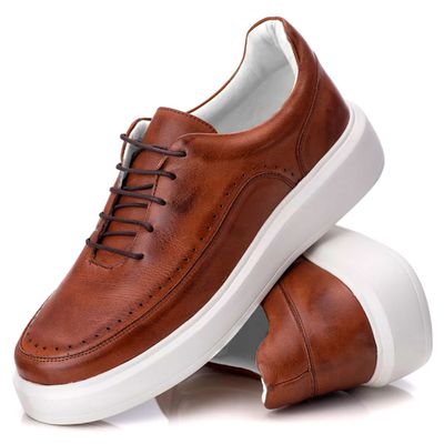 Sapato Masculino Atacador Pont... - ZAFO