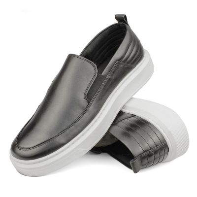 Sapato Masculino Liso Torino C... - ZAFO