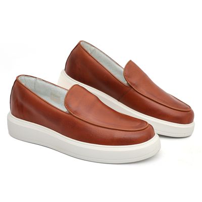 Sapato Masculino Milão Confort Castor - 1954 Castor (0100) - ZAFO