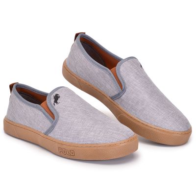 Tenis Masculino Urban Flap Solado Flex Jam Ultra-Macio - 102 Azul Jeans (0100) - ZAFO