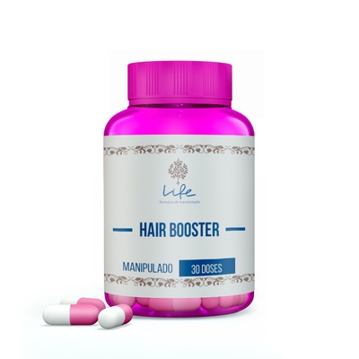 HAIR BOOSTER-Composto Auxiliar no Crescimento Capilar - 30 Doses