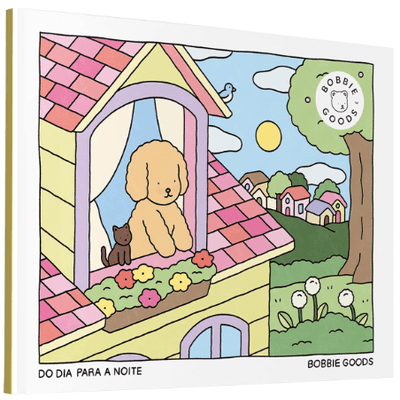 Do dia para a noite (Day to night) – Livro de colorir oficial Bobbie Goods