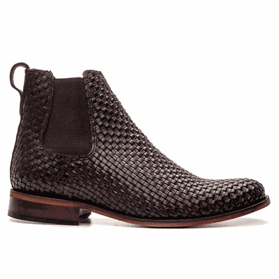 BOTA CHELSEA COURO TRICÊ NOBRE CAFÉ - COUROWEST