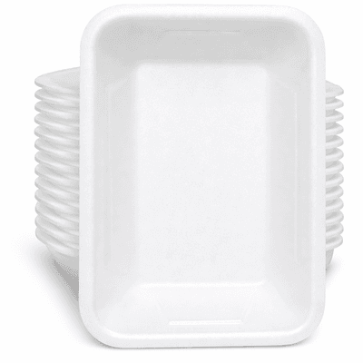 Bandeja de Isopor Branca FF 05 FUNDA - 400 unidades 