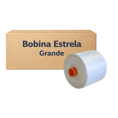 Bobina Estrela Grande Caixa C/ 6 rolos 