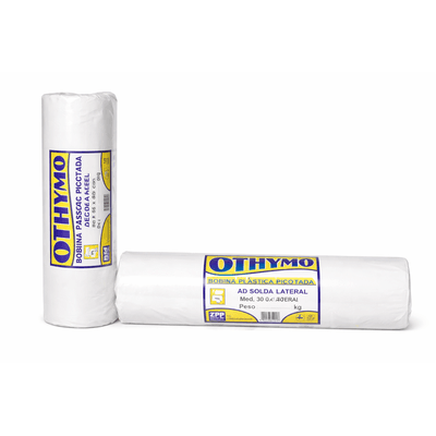 Bobina plástica Picotada 30x40