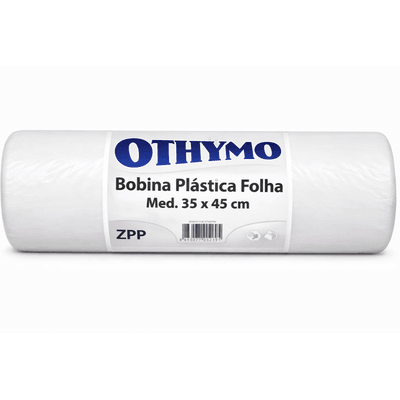 Bobina Plástica Picotada FOLHA - 35X45