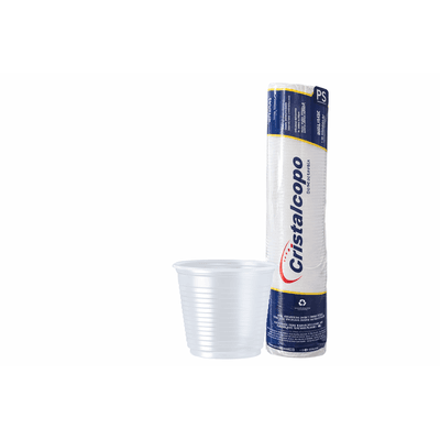 Pote Descartável 100 ml - CRISTALCOPO 