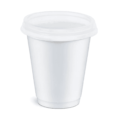 Copo Isopor com Tampa 180ml