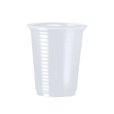 Copo Plástico Descartável 80ml Com 100 Unidades 