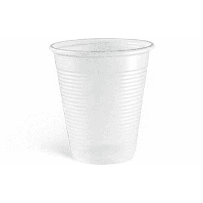 Copo Plástico Descartável 180ml Com 100 Unidades 
