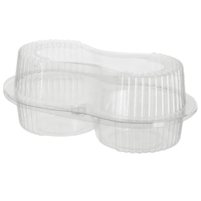 Embalagem Plástica para Muffins e Bolinhos G 14 - 120 unidades