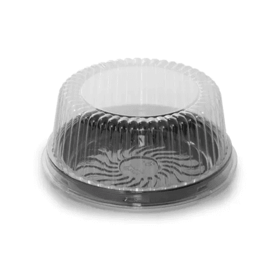 Embalagem Plástica para Bolos G 50 Preto - 50 unidades