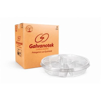 Embalagem G-540 Cristal c/ Divisórias - GALVANOTEK