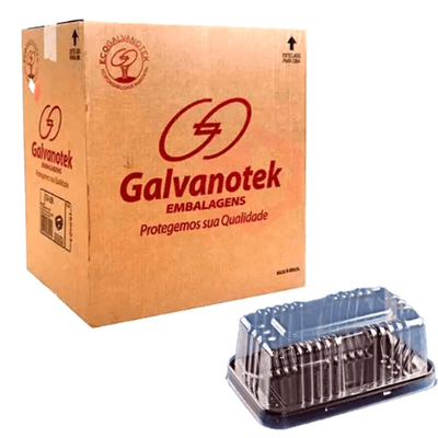 Embalagem Plástica para Bolos G 62 Preto - GALVANOTEK 