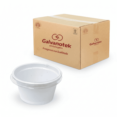 Embalagem Plástica para Molhos G 695 Branca - GALVANOTEK