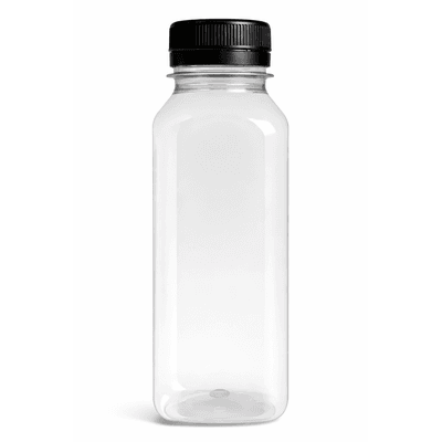 Garrafa PET 1000 ml Com Tampa - 100 unidades