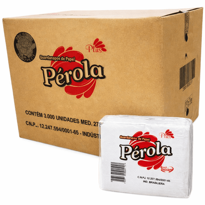 Papel Guardanapo TV 18x36 - Perola 