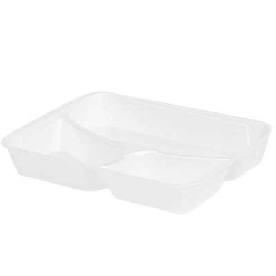 Bandeja Térmica HF 100/3 - S/ Tampa 1.100ml - 100 unidades