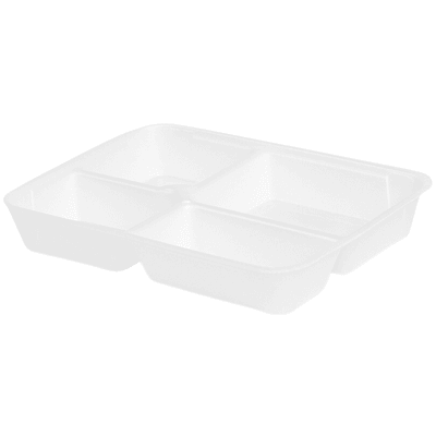 Bandeja Térmica HF 100/4 Sem Tampa 1.100ml - 100 unidades