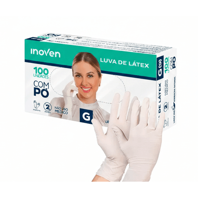 Luva Latex Talge - 100 unidades