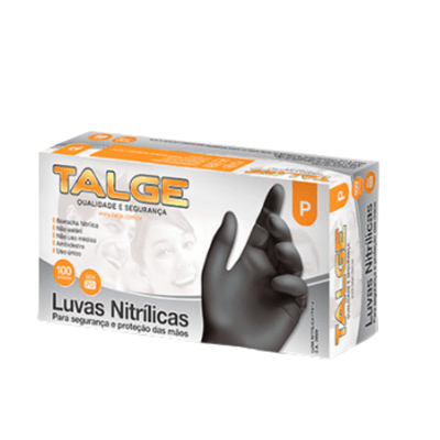 Luva Nitrílica - 100 unidades