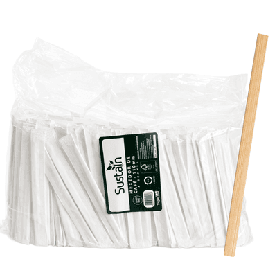 Mexedor de Bambu Embalado - Pacote 1.000 unidades 