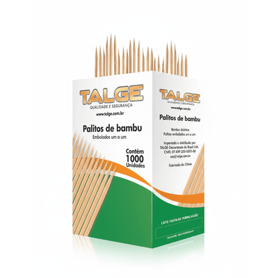 Palitos de Bambu - 1000 unidades