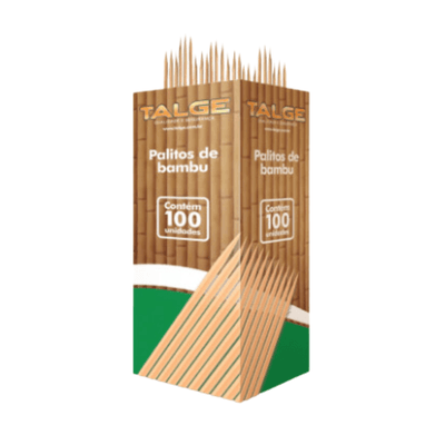 Palitos de Bambu - 100 unidades